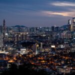 서울 도심 야경. 단일종목 레버리지 ETF 국정감사 관련 자료사진